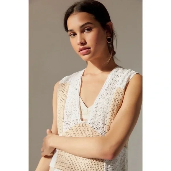 Urban Outfitters Patchwork Eyelet Dress - Picture 7 of 7